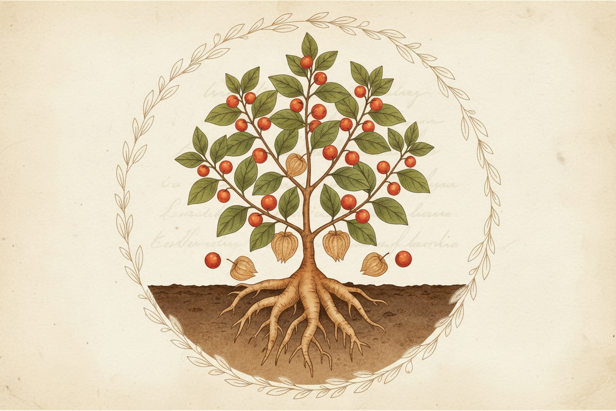 Ashwagandha Nedir? Bilimsel Araştırmalar Işığında Kapsamlı Bir Rehber