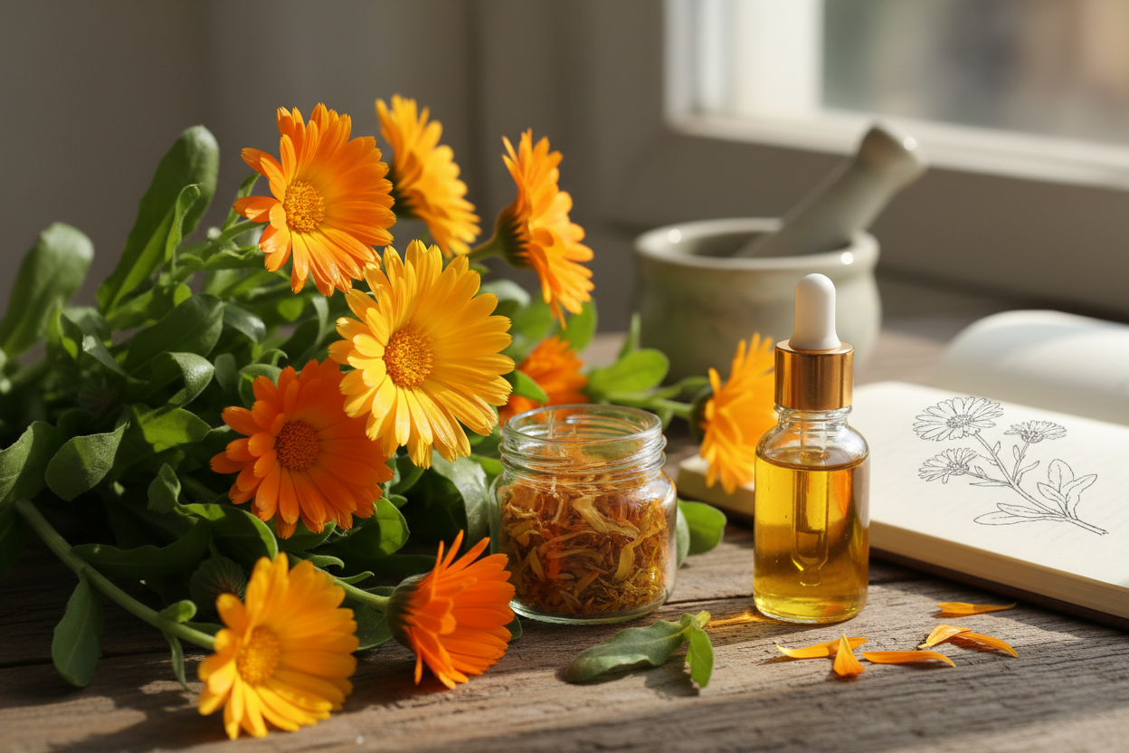 Aynısefa (Calendula Officinalis): Doğanın Altın Çiçeği
