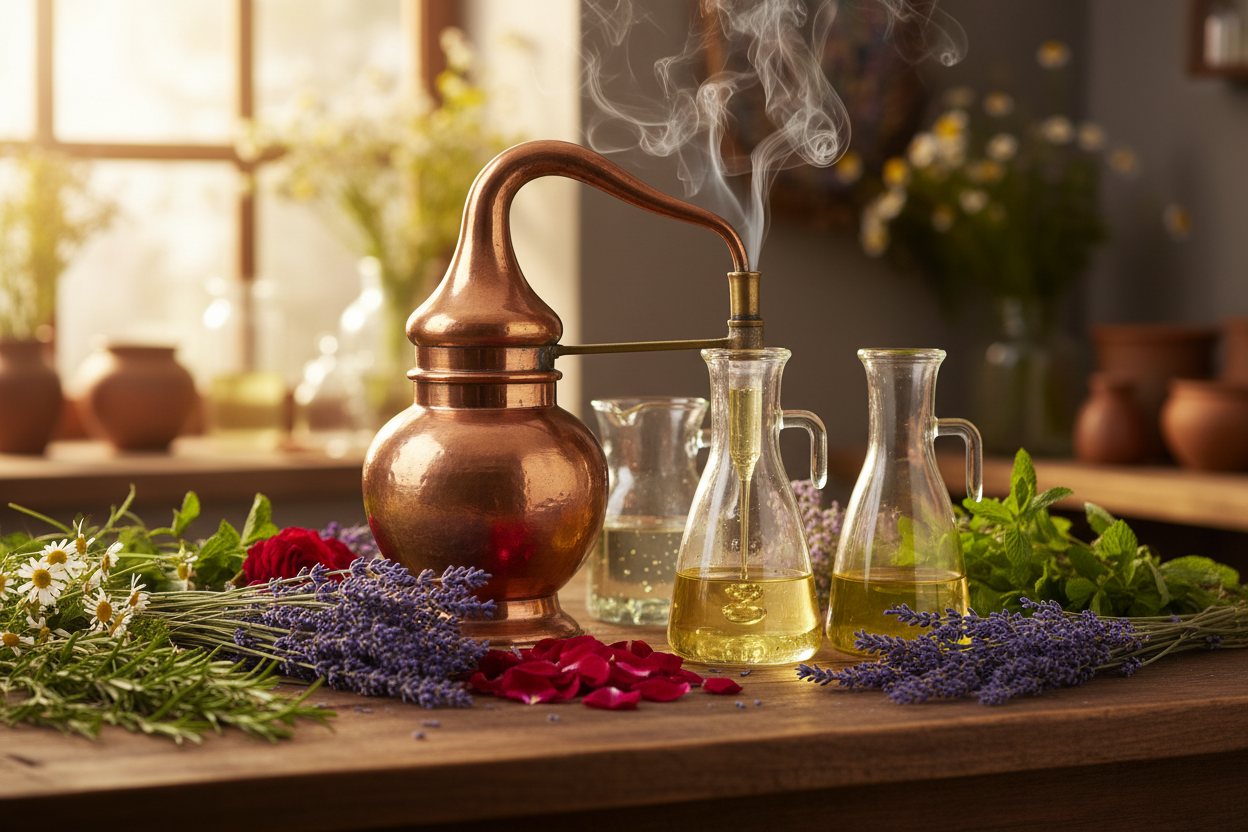 Distilasyon Nedir? Bitkisel Ekstrakt Üretiminde Distilasyonun Önemi