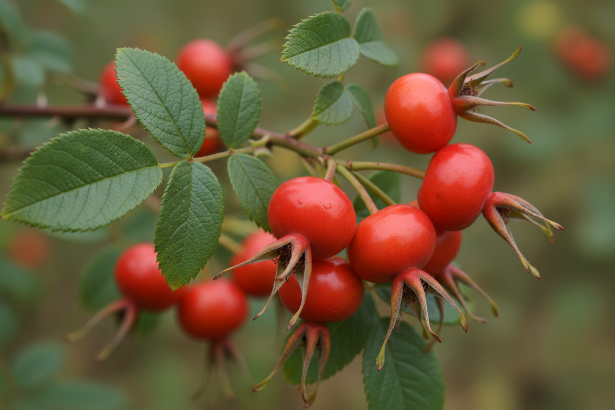 Kuşburnu (Rosa canina): Doğanın C Vitamini Deposu
