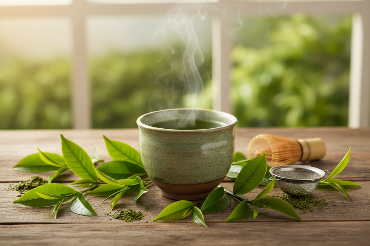 Yeşil Çay (Camellia Sinensis): Doğanın En Güçlü Antioksidanı