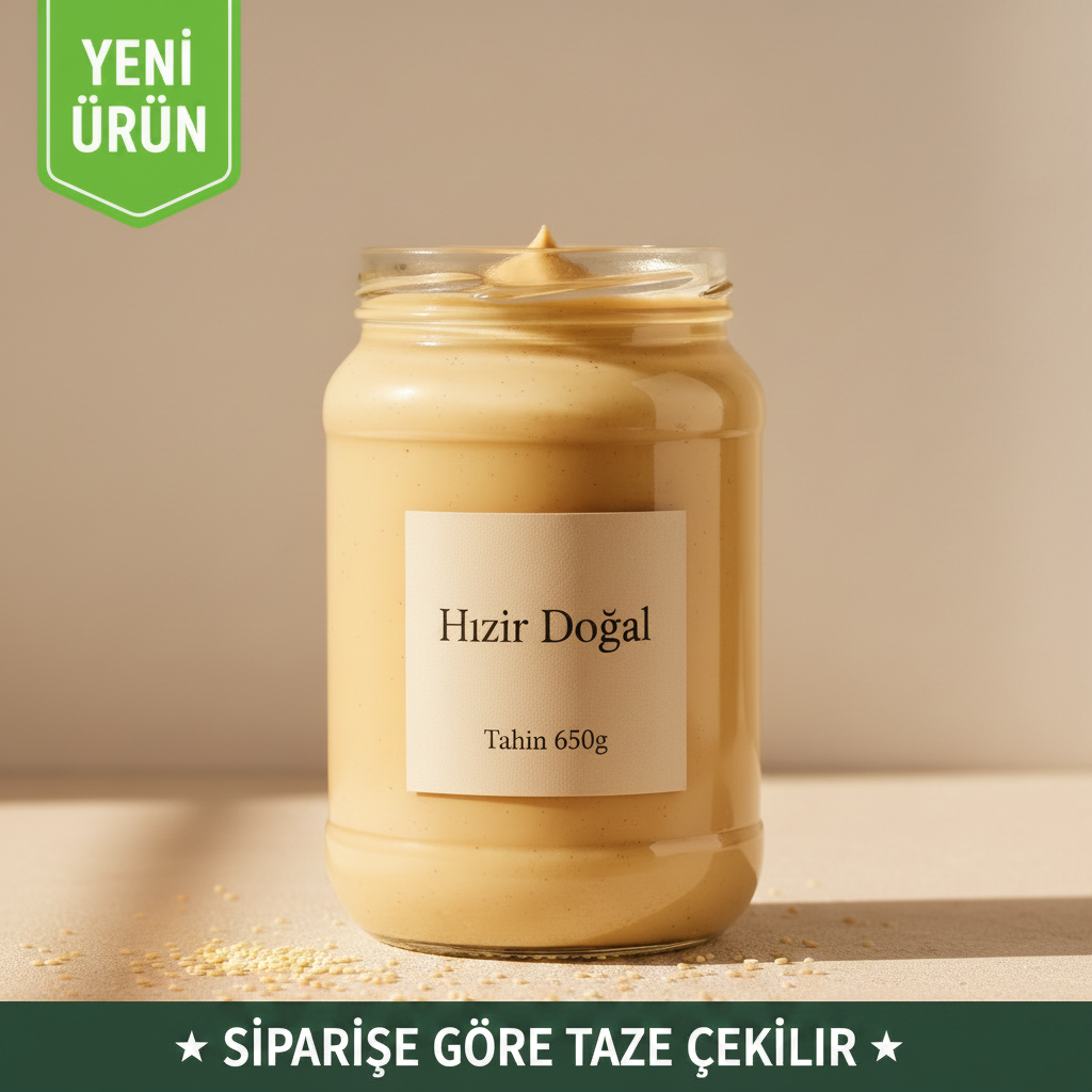 Hızır Doğal Tahin 650g - Dikkat Çekici