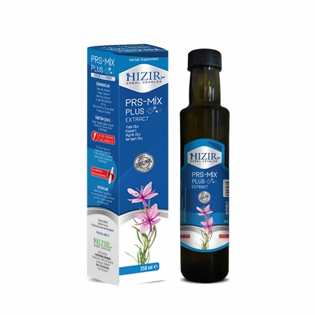 Hızır Prs Mix Plus Sıvı Ekstrakt 250ml – Yakı Otu, Kapari, Ayrık Otu & Isırgan Otu