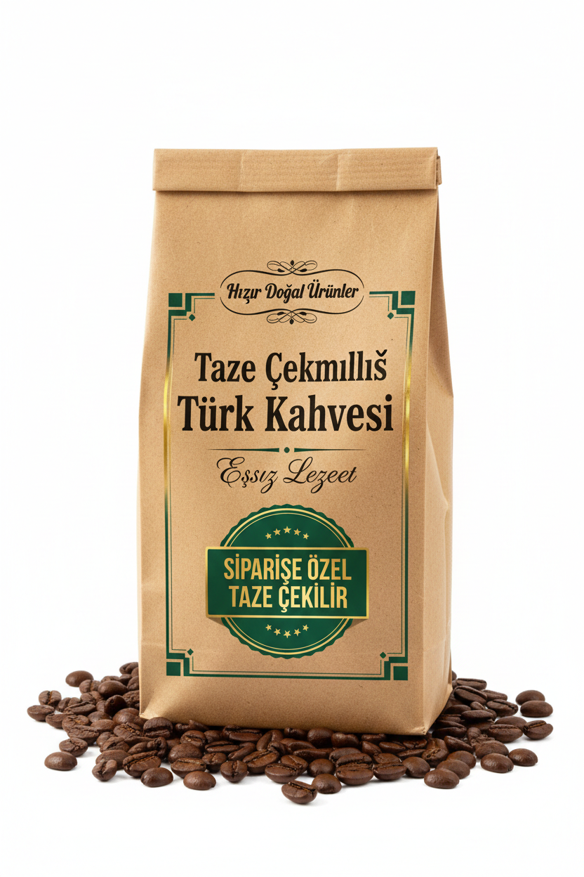 Siparişe Özel Taze Çekilir Türk Kahvesi